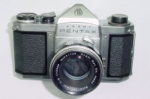 Pentax H2 Asahi 35mm Film SLR Manual Camera with Auto-Takumar 55mm F/2 Lens