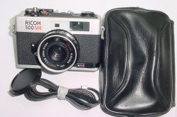 RICOH 500 ME 35mm Film Rangefinder Manual Camera with RIKENON 40mm F/2.8 Lens