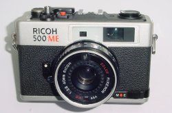 RICOH 500 ME 35mm Film Rangefinder Manual Camera with RIKENON 40mm F/2.8 Lens