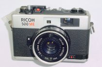 RICOH 500 ME 35mm Film Rangefinder Manual Camera with RIKENON 40mm F/2.8 Lens