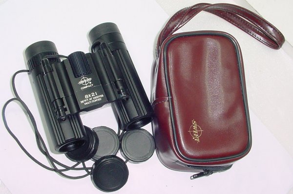 Swift 8x21 367ft at 1000yds Multi-Coated Roof Prism Made in Japan Binocular