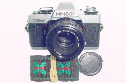 Minolta XG-M 35mm SLR Film Manual Camera with Minolta 50mm F/1.7 MD Lens