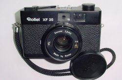 Rollei XF 35 35mm Film Rangefinder Camera with Sonnar 40mm F/2.3 Lens - Black
