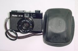 Rollei XF 35 35mm Film Rangefinder Camera with Sonnar 40mm F/2.3 Lens - Black