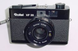 Rollei XF 35 35mm Film Rangefinder Camera with Sonnar 40mm F/2.3 Lens - Black