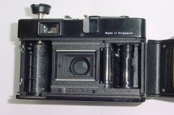 Rollei XF 35 35mm Film Rangefinder Camera with Sonnar 40mm F/2.3 Lens - Black