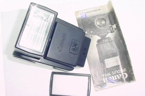 Canon 199A SPEEDLITE Flash For Canon A-1 AE-1, AE-1 PROGRAM, AV-1, AT-1, AL-1