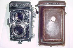 Yashica 635 SX TLR 120 Medium Format Film Camera with 80mm F/3.5 Lens