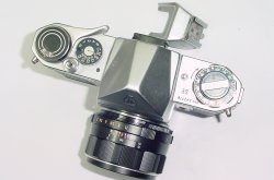 Pentax SV 35mm Film SLR Manual Camera with Super-Takumar 55mm F/2 Lens