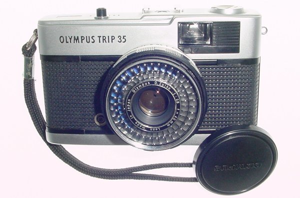Olympus Trip 35 Film Compact Camera with Olympus 40mm F/2.8 D.Zuiko Lens