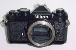 Nikon FE 35mm Film SLR Manual Camera Body - Black