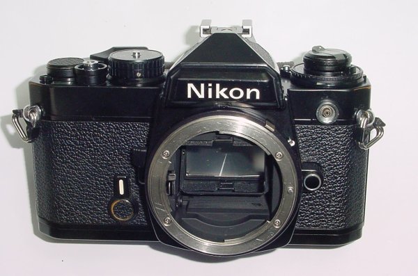 Nikon FE 35mm Film SLR Manual Camera Body - Black