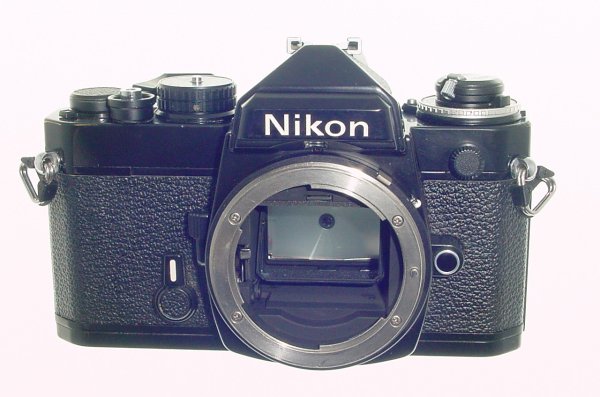 Nikon FE 35mm Film SLR Manual Camera Body - Black