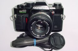 Olympus OM40 Program 35mm Film Camera with Olympus 50mm F/1.8 Zuiko Lens