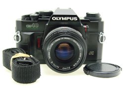 Olympus OM40 Program 35mm Film Camera with Olympus 50mm F/1.8 Zuiko Lens