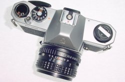 Pentax K1000 35mm Film SLR Manual Camera with Pentax 55mm F/1.8 SMC Lens