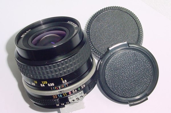 Nikon 35mm F/2.8 NIKKOR AI Manual Focus Wide Angle Lens