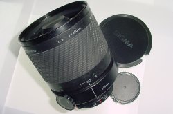 SIGMA 600mm F/8 MIRROR TELEPHOTO Multi Coated Manual Focus Lens For Canon FD
