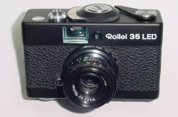 Rollei 35 LED 35mm Film Camera with Triotar 40mm F/3.5 Lens