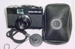 Rollei 35 LED 35mm Film Camera with Triotar 40mm F/3.5 Lens