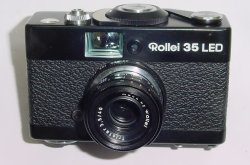 Rollei 35 LED 35mm Film Camera with Triotar 40mm F/3.5 Lens