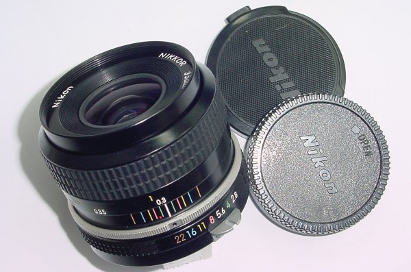 Nikon 35mm F/2.8 NIKKOR Pre-AI Wide Angle Manual Focus Lens