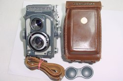 Yashica-44 FA 127 Film TLR Manual Camera 60mm F/3.5 Lens
