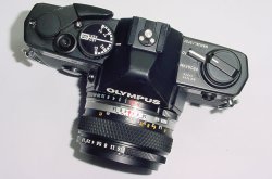 Olympus OM-2 Spot/Program 35mm Film SLR Manual Camera + 50mm f/1.8 Zuiko Lens
