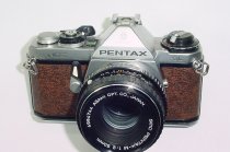 Pentax ME SE 35mm Film Manual SLR Camera with Pentax-M 50mm F/2 SMC Lens