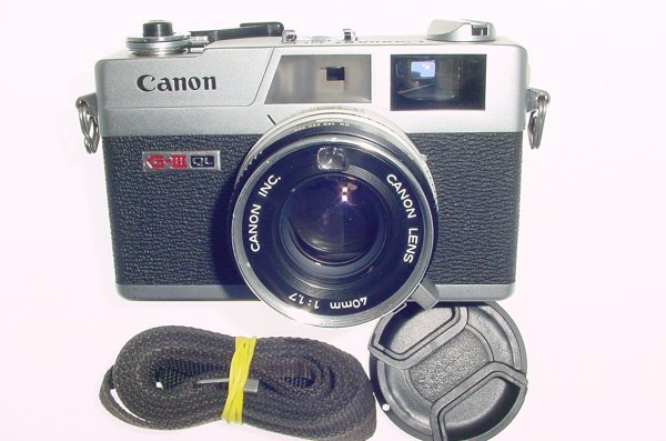 Canon Canonet QL17 G-III QL Rangefinder 35mm Film Camera 40mm F/1.7 Lens