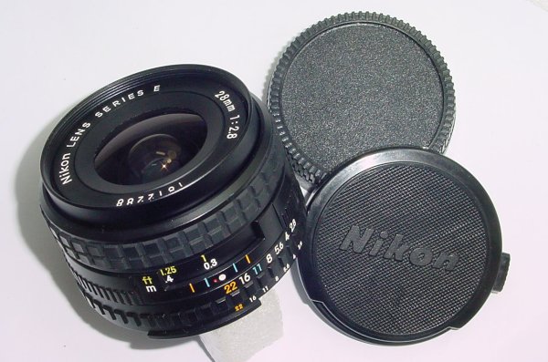 Nikon 28mm F/2.8 SERIES E AIs Manual Focus Wide Angle Lens