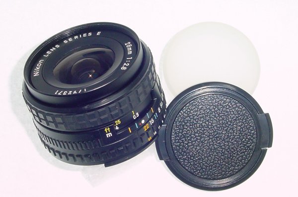 Nikon 28mm F/2.8 Series E AIs Manual Focus Wide Angle Lens