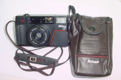 Nikon L35 AF2 35mm Film Point and Shoot Compact Camera with 35mm F/2.8 Lens