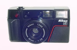 Nikon L35 AF2 35mm Film Point and Shoot Compact Camera with 35mm F/2.8 Lens