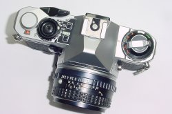 Pentax ME Super 35mm Film Manual SLR Camera with Pentax-M 50mm F/2 smc Lens