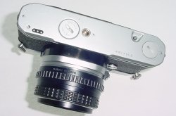 Pentax ME Super 35mm Film Manual SLR Camera with Pentax-M 50mm F/2 smc Lens