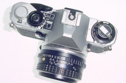 Pentax ME Super 35mm Film Manual SLR Camera + Pentax-M 50mm f/2 smc Lens