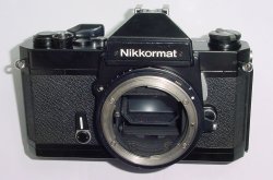 Nikon Nikkormat FT3 35mm Film Manual SLR Camera Body - Black