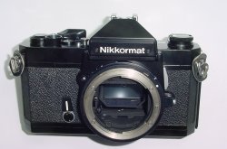 Nikon Nikkormat FT3 35mm Film Manual SLR Camera Body - Black