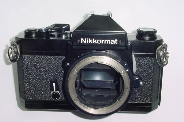 Nikon Nikkormat FT3 35mm Film Manual SLR Camera Body - Black
