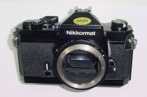 Nikon Nikkormat FT3 35mm Film Manual SLR Camera Body - Black