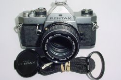 Pentax MX 35mm Film SLR Manual Camera with Pentax-M 50mm F/1.4 SMC Lens