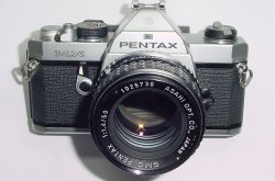 Pentax MX 35mm Film SLR Manual Camera with Pentax-M 50mm F/1.4 SMC Lens