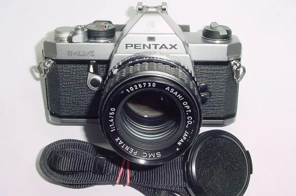 Pentax MX 35mm Film SLR Manual Camera with Pentax-M 50mm F