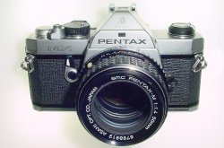 Pentax MX 35mm Film SLR Manual Camera with Pentax-M 50mm F/1.4 SMC Lens
