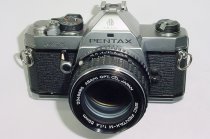 Pentax MX 35mm Film SLR Manual Camera with Pentax-M 50mm F/1.4 SMC Lens