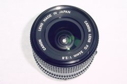Canon 24mm F/2.8 FD Wide Angle Manual Focus Lens