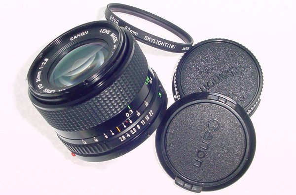 Canon 24mm F/2.8 FD Wide Angle Manual Focus Lens