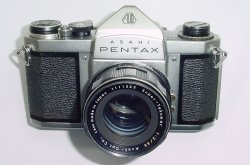 Pentax S1a ASAHI 35mm SLR Film Manual Camera with Super-Takumar 55mm F/2 Lens
