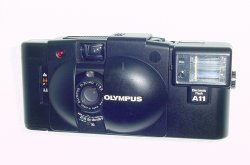 Olympus XA 2 35mm Film Camera with D.Zuiko 35mm F/3.5 Lens + A11 Flash